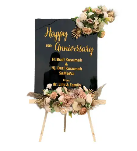 Papan Bunga Akrilik Gubeng