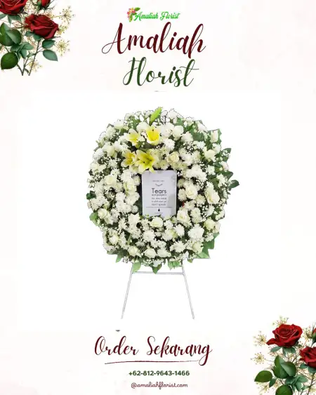 Krans Bunga Duka Gubeng